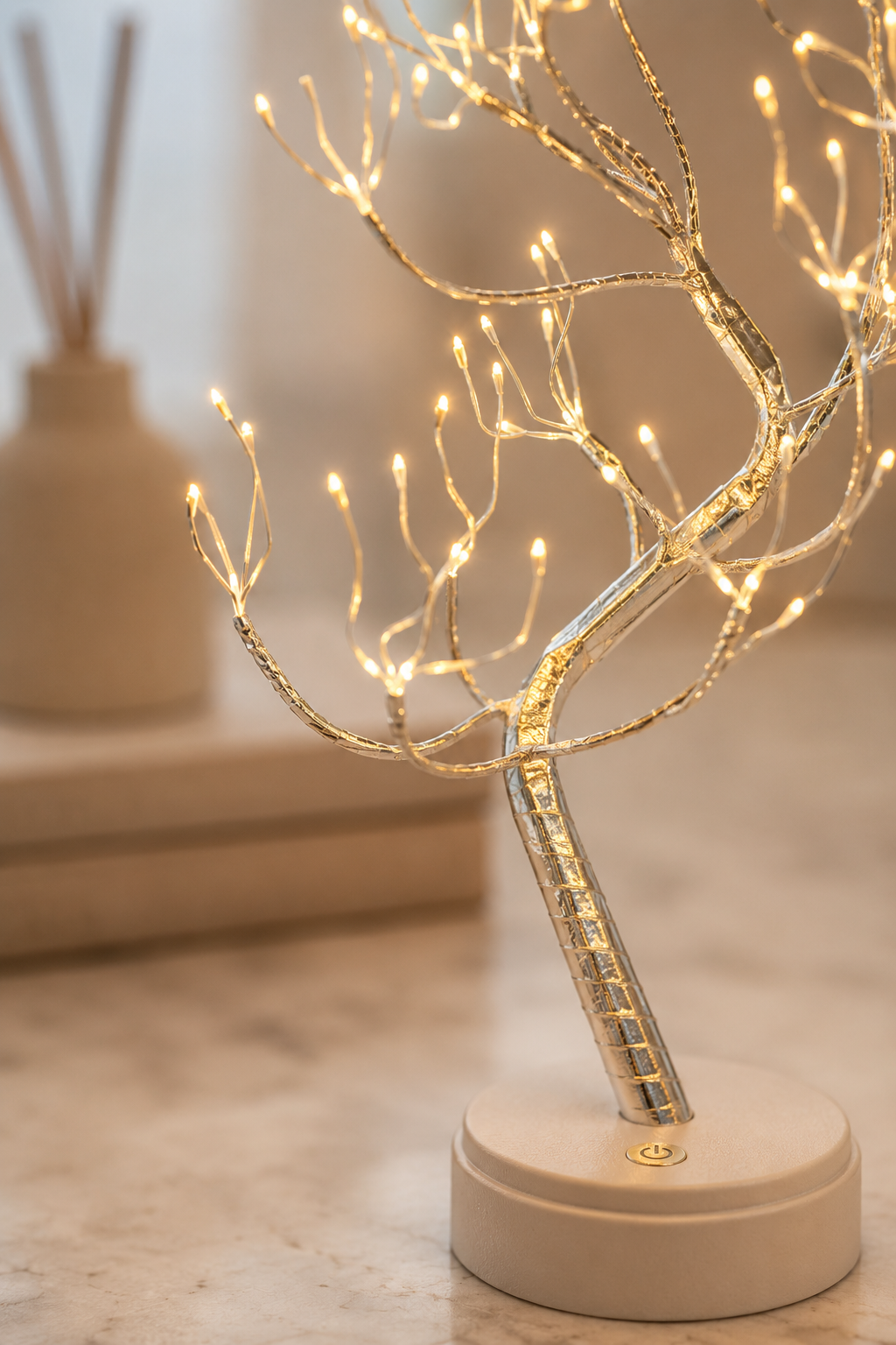 Lámpara Decorativa Árbol Bonsái LED | Luz Cálida Ajustable