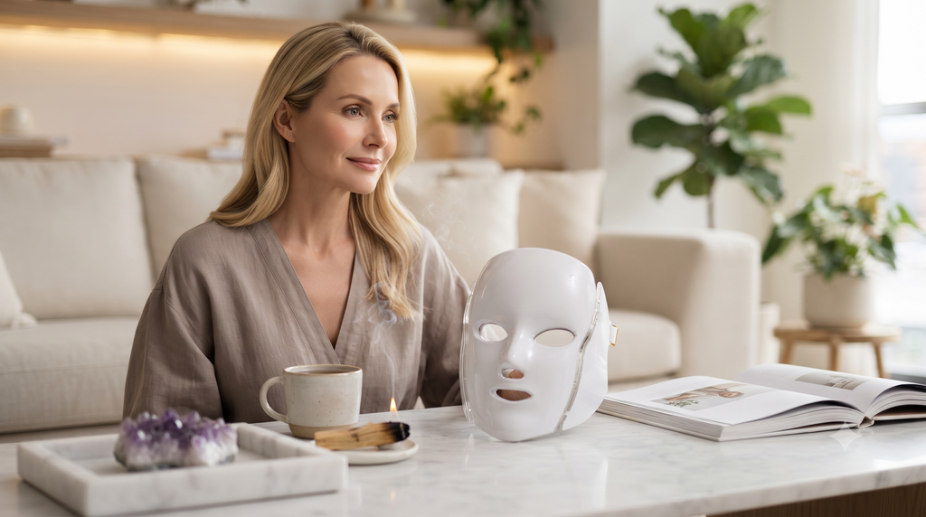 Máscara LED Facial de 7 Colores | Fototerapia para el Rostro