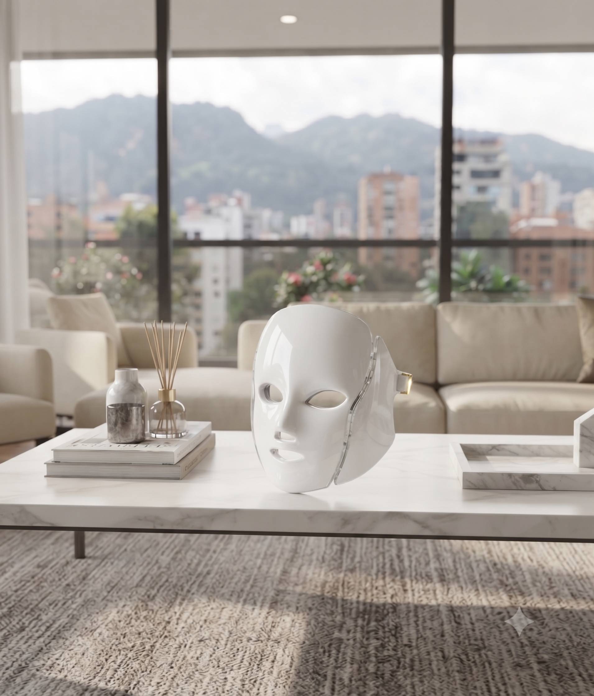 Máscara LED Facial de 7 Colores | Fototerapia para el Rostro